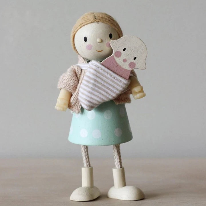 Tender Leaf Toys Mrs Goodwood And The Baby - Grace and Fox