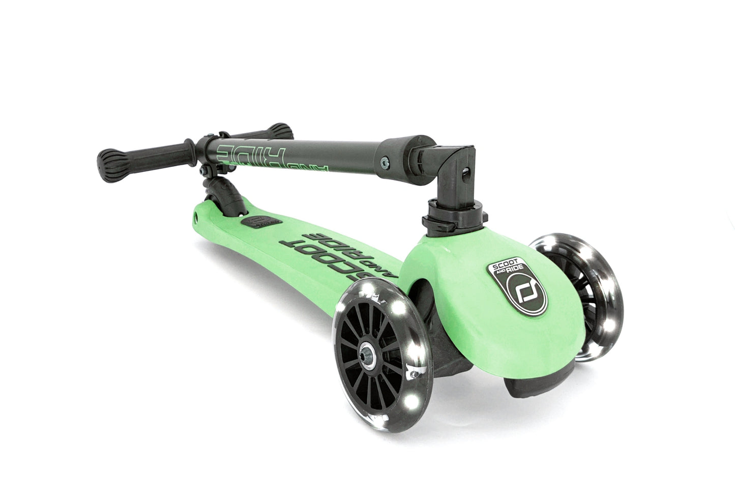 Scoot & Ride Highwaykick 3 LED Scooter - Kiwi