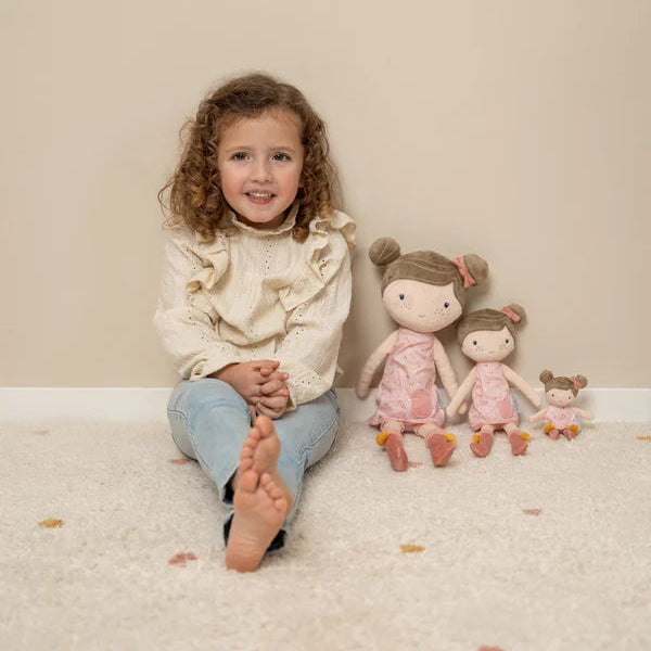 Little Dutch Cuddle Doll 10cm - Rosa - Grace and Fox