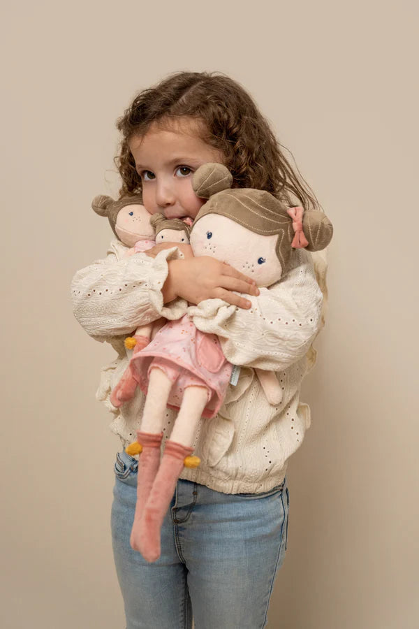 Little Dutch Cuddle Doll 10cm - Rosa - Grace and Fox