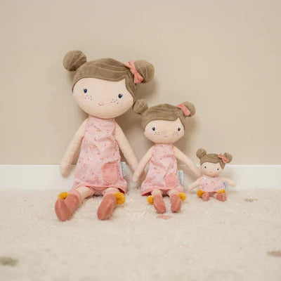 Little Dutch Cuddle Doll 10cm - Rosa - Grace and Fox