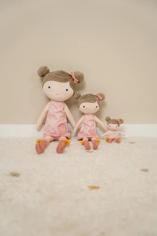 Little Dutch Cuddle Doll 10cm - Rosa - Grace and Fox
