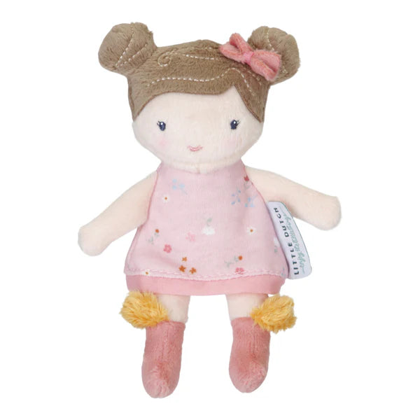 Little Dutch Cuddle Doll 10cm - Rosa - Grace and Fox