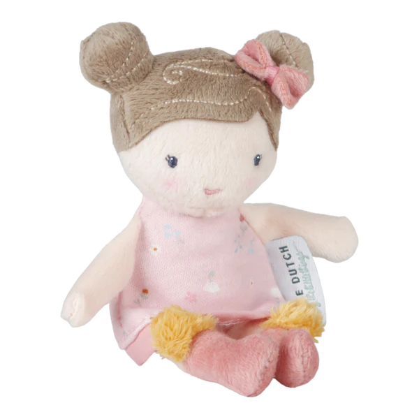Little Dutch Cuddle Doll 10cm - Rosa - Grace and Fox