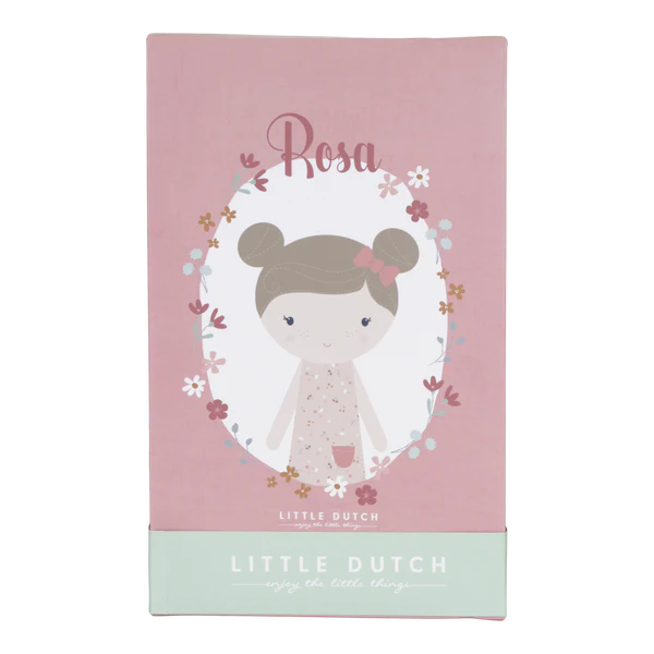 Little Dutch - Cuddle Doll 50cm - Rosa - Grace and Fox