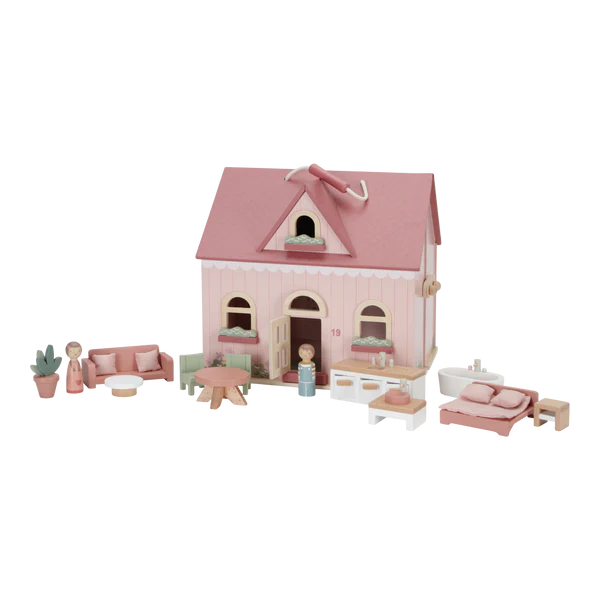 Little Dutch - Portable Wooden Dollhouse - Grace and Fox