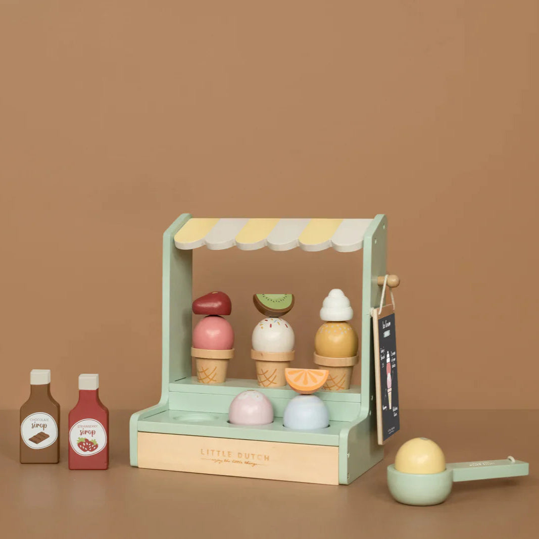 Little Dutch Wooden Toy Ice Cream Shop - Grace and Fox