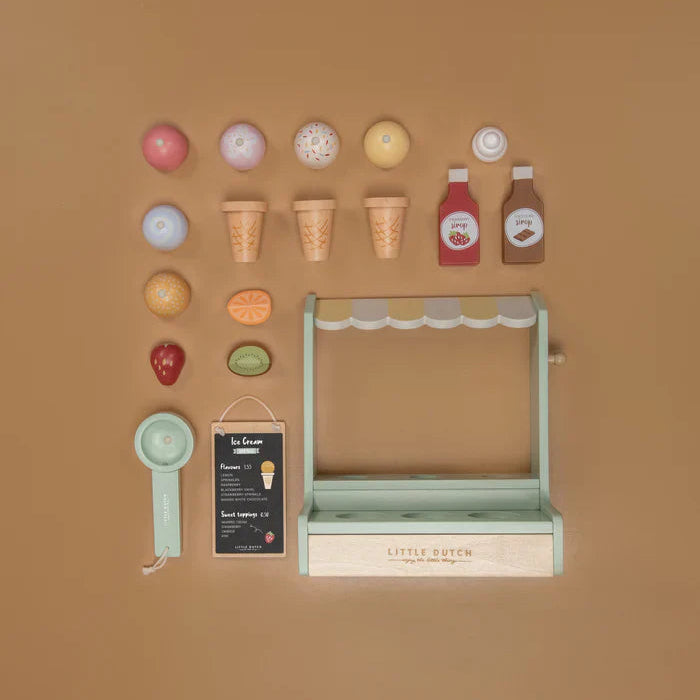 Little Dutch Wooden Toy Ice Cream Shop - Grace and Fox