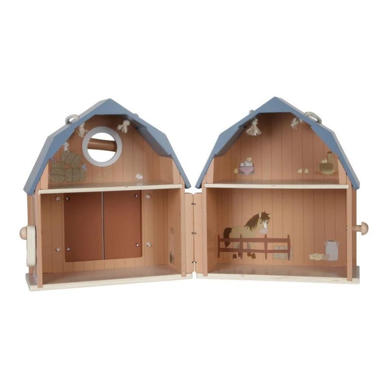 Little Dutch - Portable Farm Wooden Dollhouse - Grace and Fox