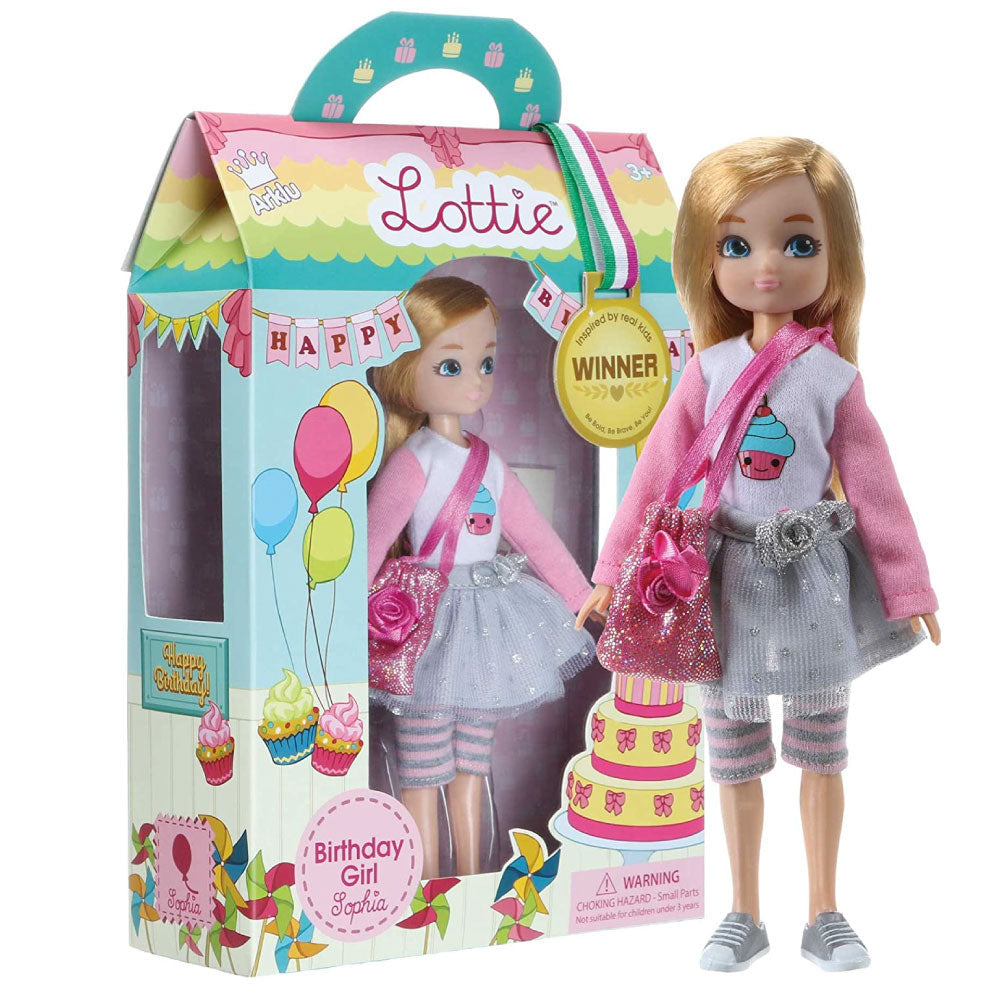 Birthday Girl Toy Doll by Lottie Dolls - Grace and Fox