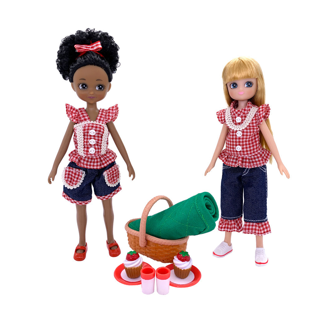 Picnic in the Park Toy Doll Set By Lottie Dolls - Grace and Fox