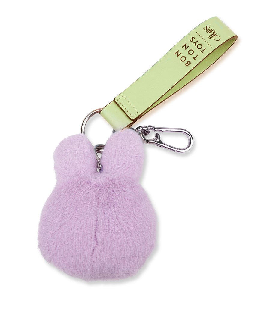Miffy Eco Fuzzy Lilac Bag Charm - 11cm