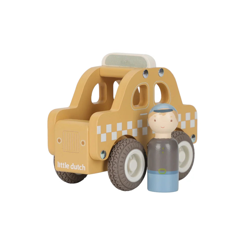 Little Dutch Wooden Taxi
