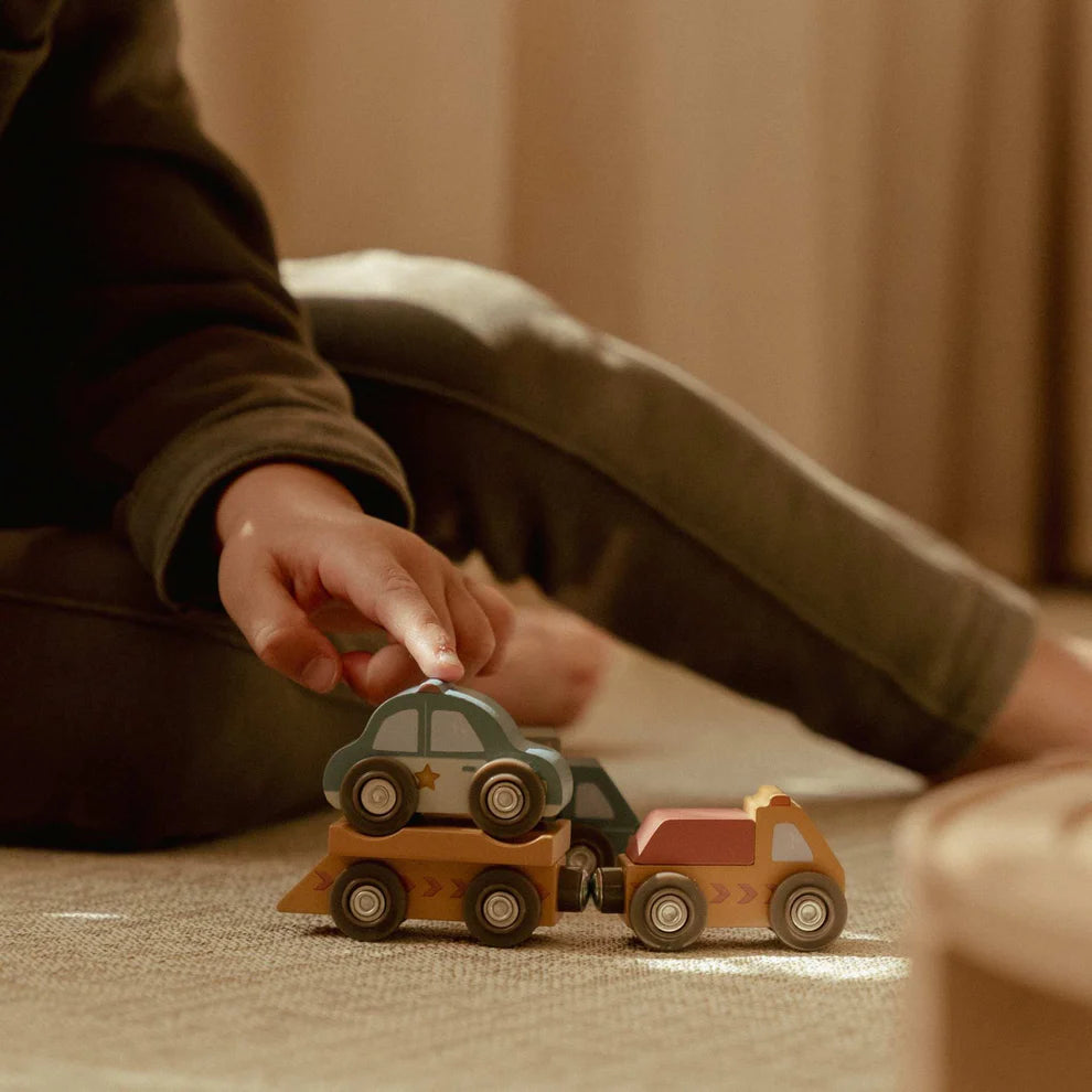 Little Dutch Wooden Vehicle Set FSC