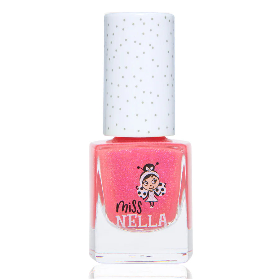 Miss Nella Kids Nail Polish - Tickle Me Pink - Grace and Fox