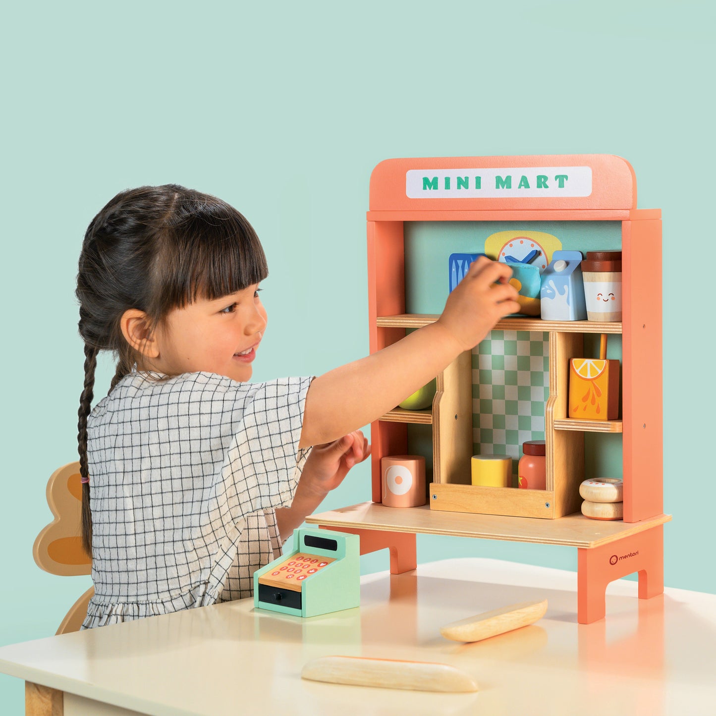 Mentari Wooden Mini Mart Shop - Grace and Fox