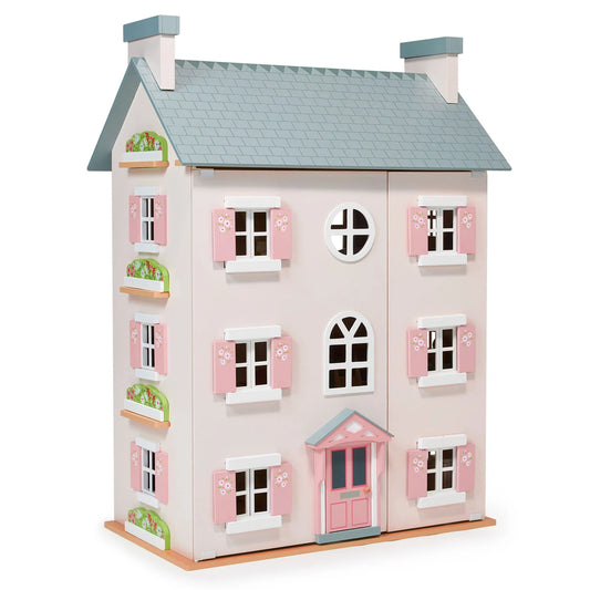 Mentari Heather Hall 4 Storey Wooden Dolls House - Grace and Fox