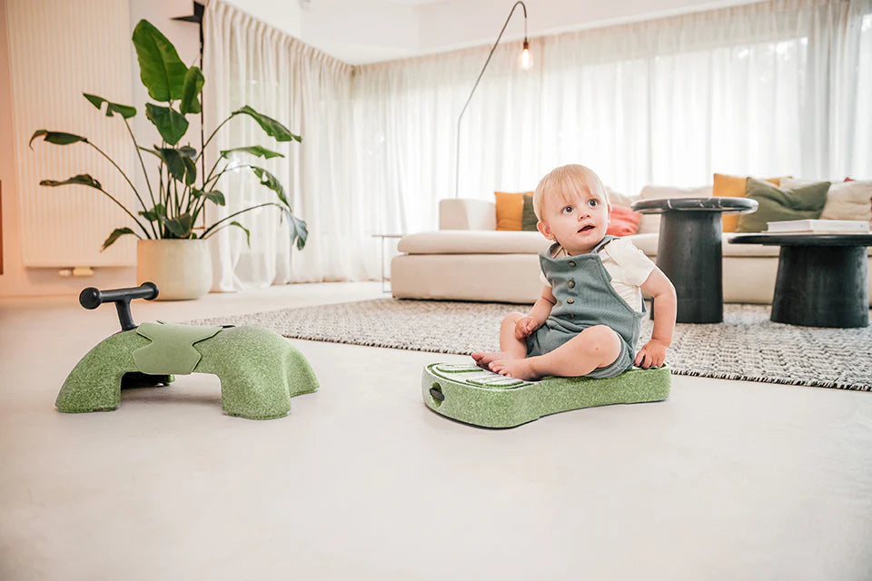 Scoot & Ride My First 3 in 1 Baby Walker & Ride On - Olive