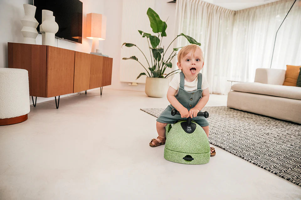Scoot & Ride My First 3 in 1 Baby Walker & Ride On - Olive - Grace and Fox