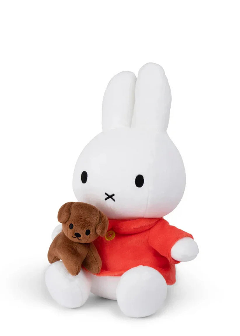 Miffy and Snuffy Sitting Soft Toy - 33cm
