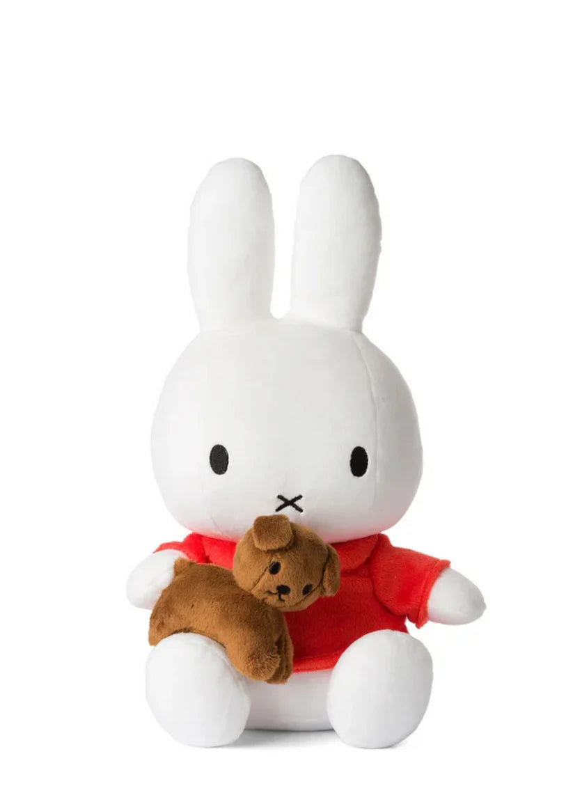 Miffy and Snuffy Sitting Soft Toy - 33cm