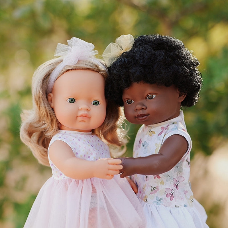 Miniland Baby Doll - African Girl - 38cm - Grace and Fox