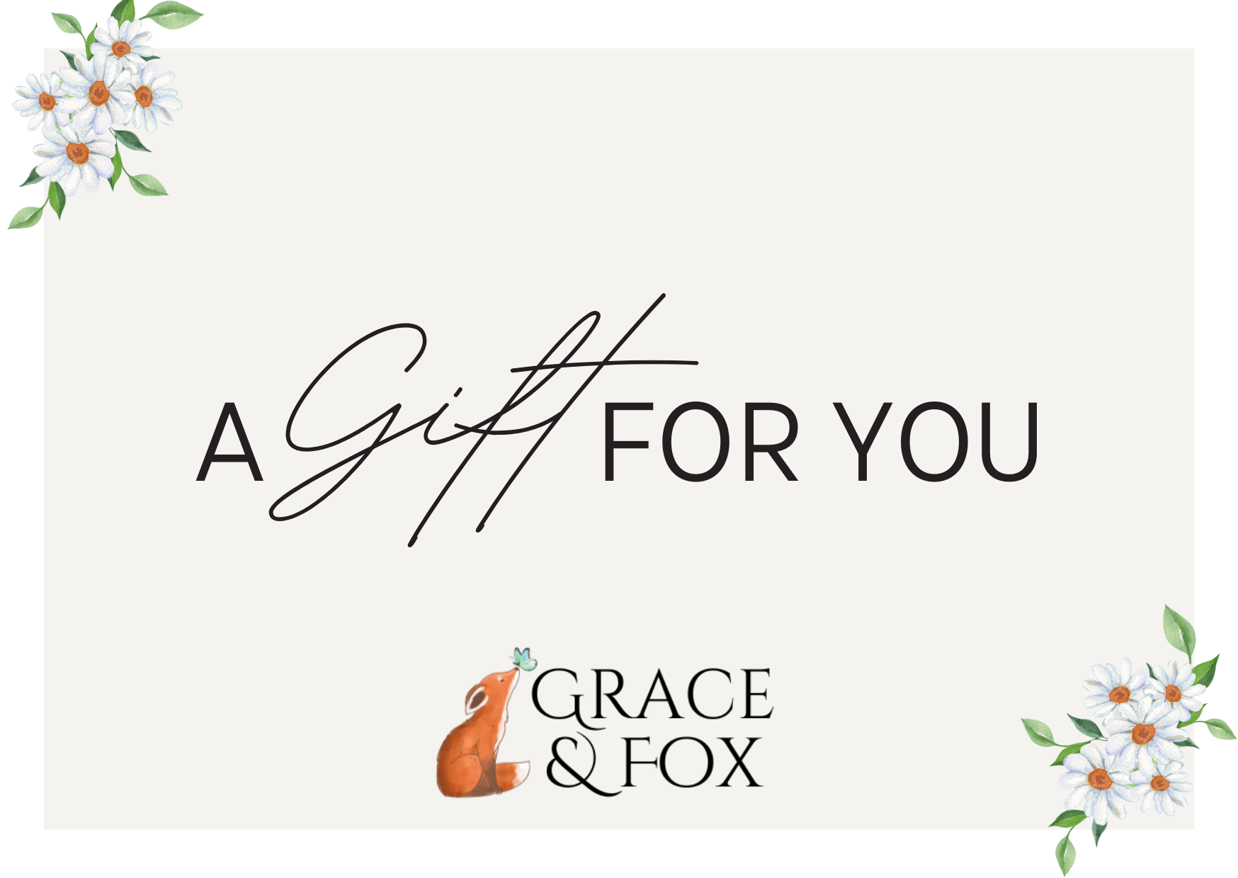 Grace and Fox Gift Card - Grace and Fox