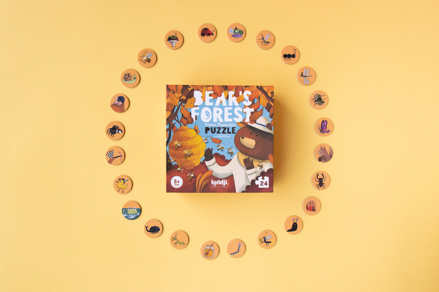 Londji - Bears Forest Puzzle - Grace and Fox