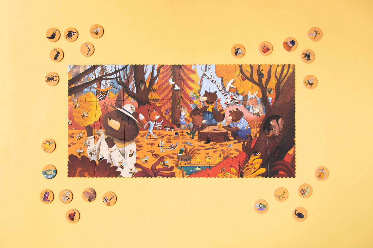 Londji - Bears Forest Puzzle - Grace and Fox