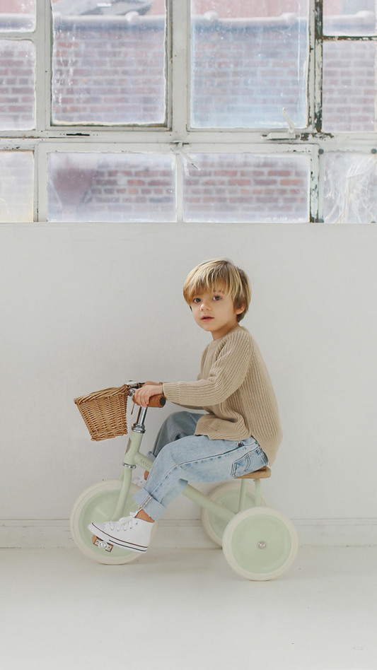 Banwood Vintage Trike -  Pale Mint - Grace and Fox