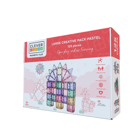 Cleverclixx Large Creative Pack Pastel - 125 Pieces - Grace and Fox