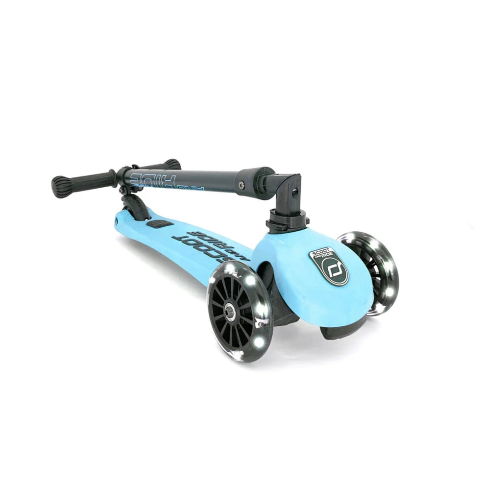 Scoot & Ride Highwaykick 3 LED Scooter - Blueberry - Grace and Fox