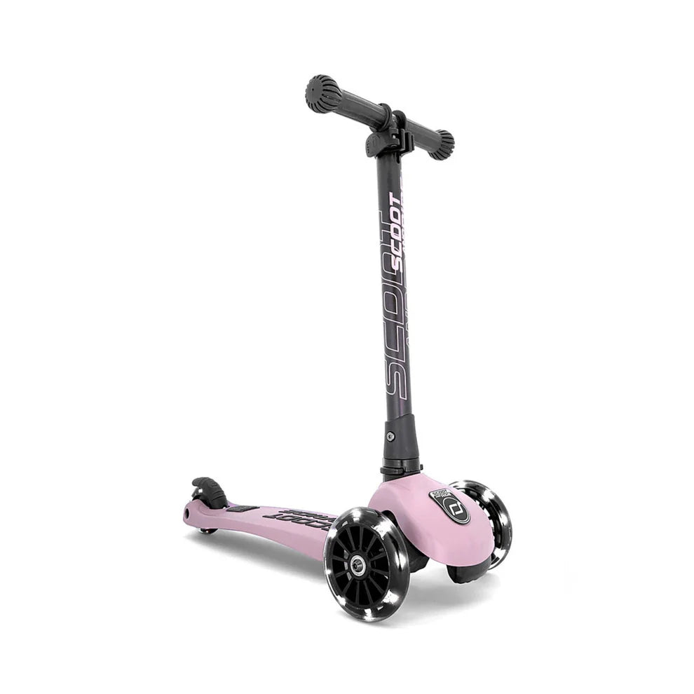 Scoot & Ride Highwaykick 3 LED Scooter - Rose - Grace and Fox