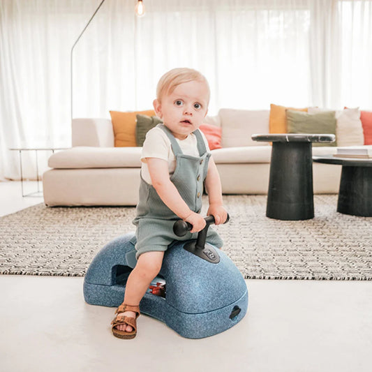 Scoot & Ride My First 3 in 1 Baby Walker & Ride On - Steel - Grace and Fox