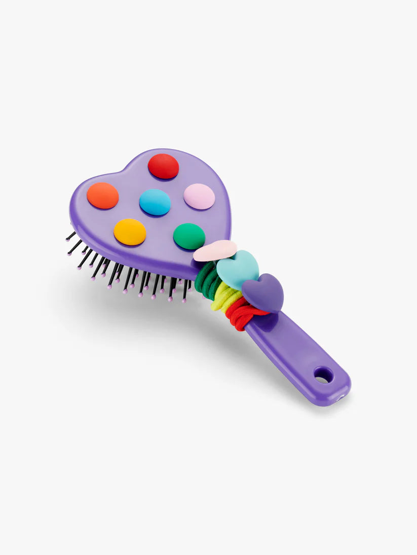Stych - Spot Hairbrush with Hairbands - Grace and Fox
