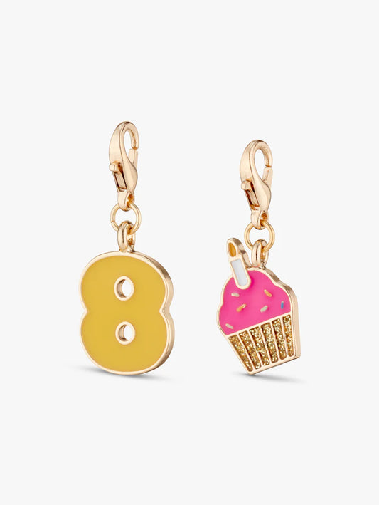 Stych - BE CHARMED! 8th Birthday Number Charms - Grace and Fox
