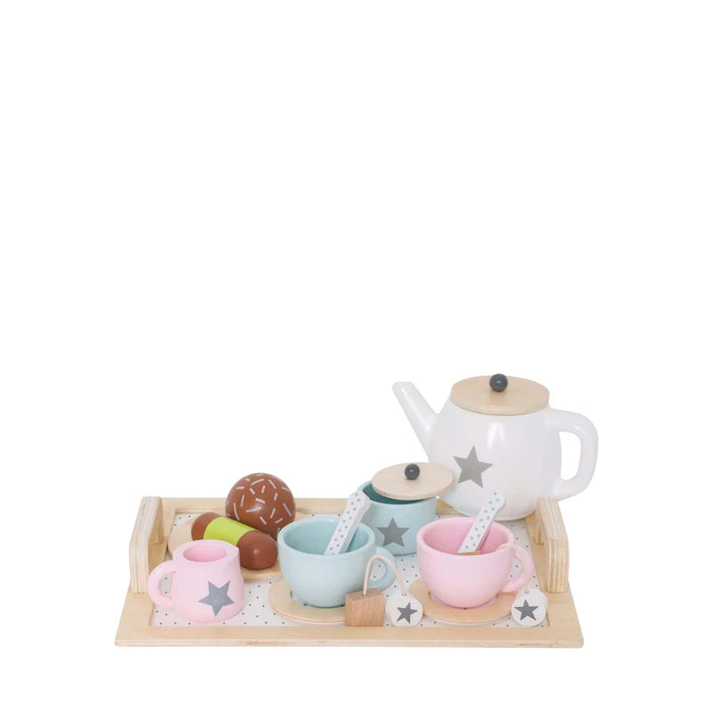 Jabadabado Wooden Afternoon Tea Set - Grace and Fox
