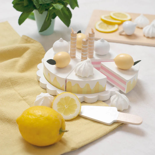 Jabadabado Wooden Lemon Cake - Grace and Fox