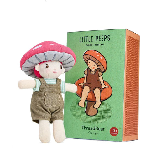 Threadbear Little Peeps Tommy Toadstool - Grace and Fox