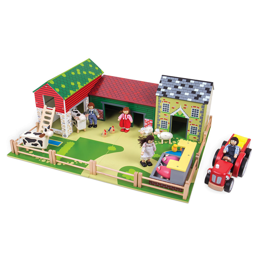 Tidlo Wooden Farm Toy Bundle - Grace and Fox