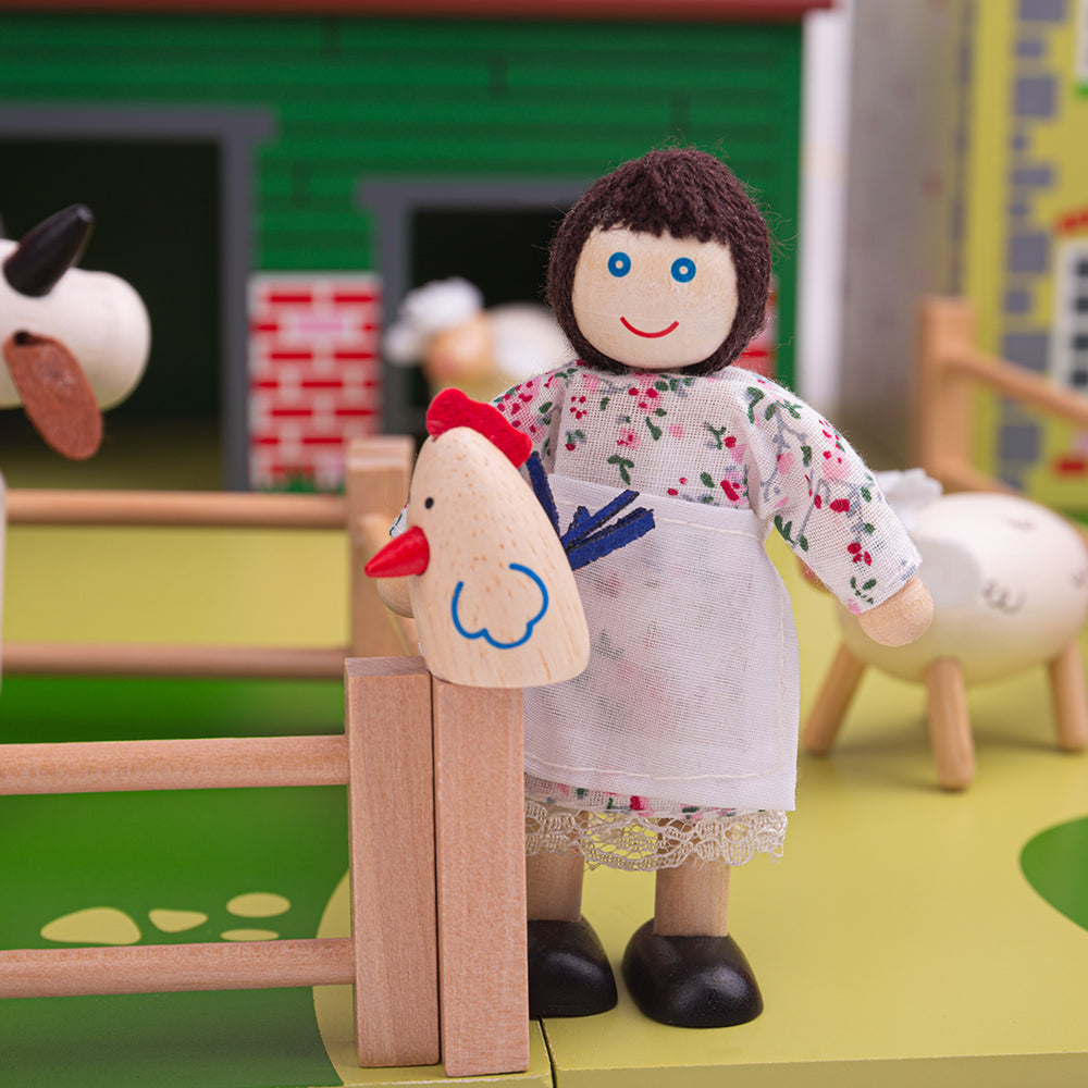 Tidlo Wooden Farm Toy Bundle - Grace and Fox