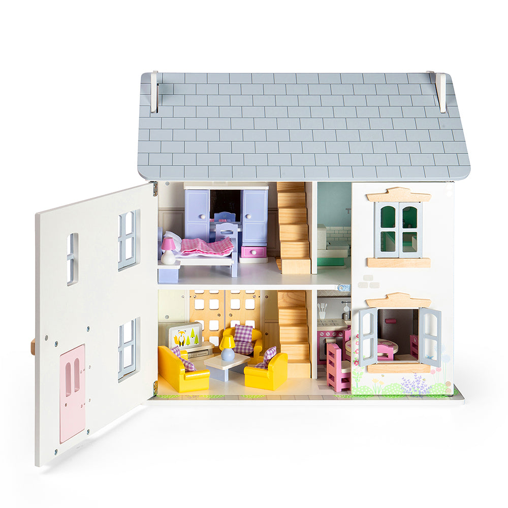Bigjigs Toys Summer Dolls House & Furniture - Grace and Fox