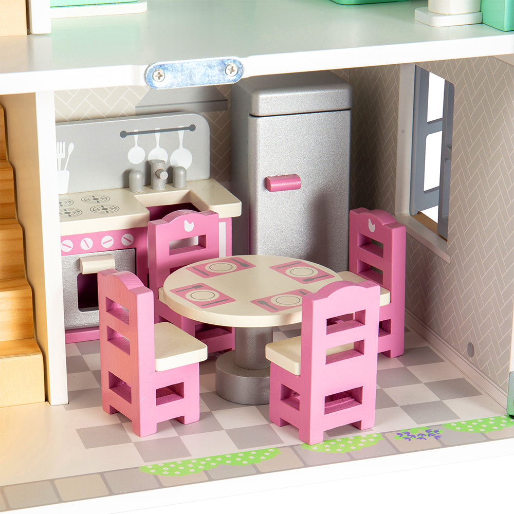 Bigjigs Toys Summer Dolls House & Furniture - Grace and Fox
