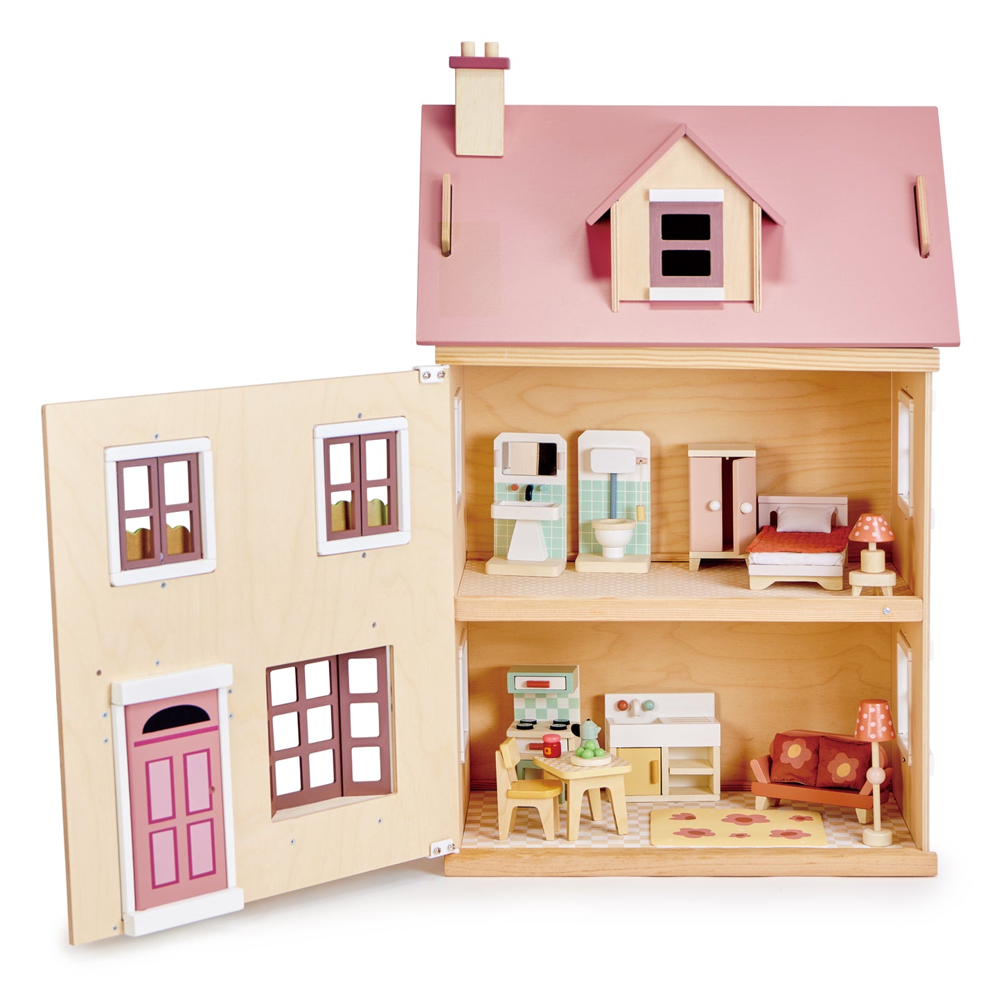 Tender Leaf Toys Foxtail Villa - Pink - Grace and Fox