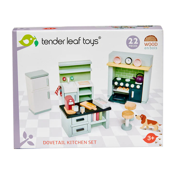 Tender Leaf Toys Dolls House Kitchen Furniture - Grace and Fox
