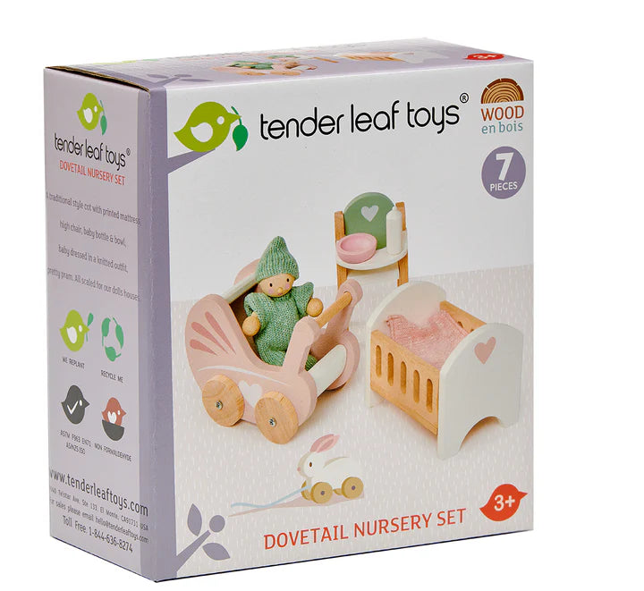 Tender Leaf Toys Dolls House Nursery Set - Grace and Fox