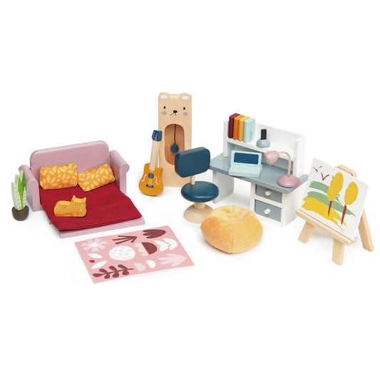 Tender Leaf Toys Dolls House Study Furniture - Grace and Fox
