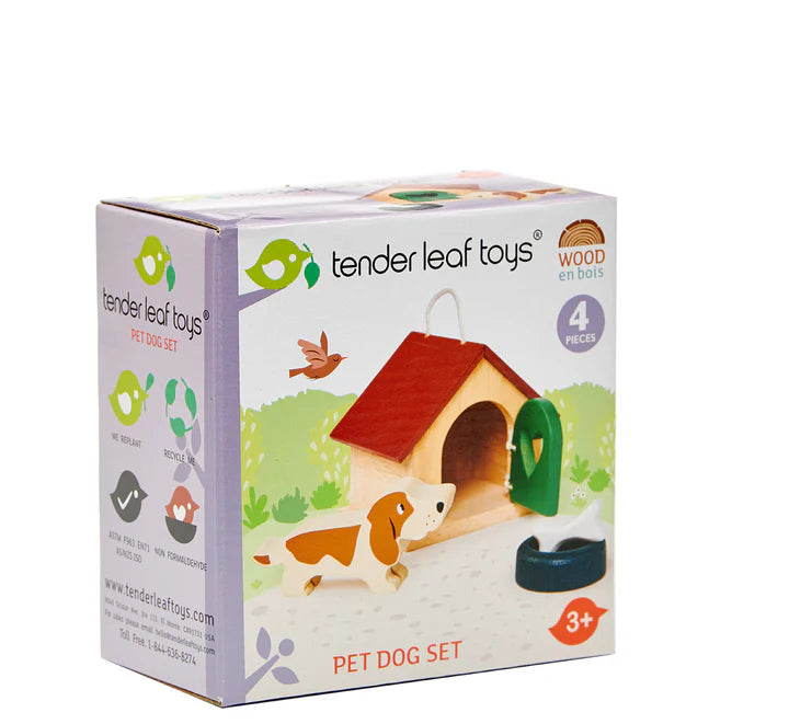 Tender Leaf Toys Pet Dog Set - Grace and Fox