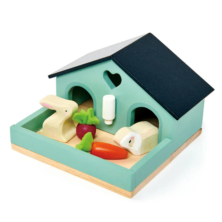 Tender Leaf Toys Wooden Pet Rabbit Set - Grace and Fox