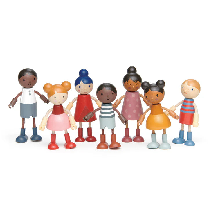 Tender Leaf Toys Hummingbird Doll Family - Grace and Fox